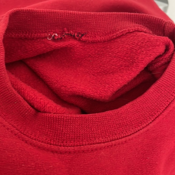 Vintage Swag Beast Red Swestshirt Sz Medium - Picture 8 of 8